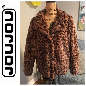 Jou Jou Cheetah Jacket -L